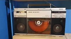 SHARP VZ - 2500 BoomBox cassette recorder LP vinyl