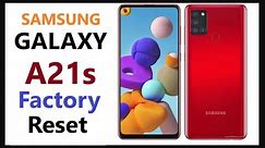 How to Factory Reset Samsung Galaxy A21s | Hard Reset Samsung Galaxy A21s | Unique Fixer Point