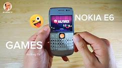 Nokia E6 Game Test #nokia #games