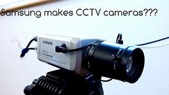 Samsung makes CCTV cameras??? My CCTV 'setup'