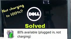 Laptop not Charging upto 100%, Stops charging after few minutes after 60/70/80/90 percent battery