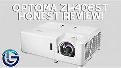 THE BEST VALUE LASER PROJECTOR! Optoma ZH406ST Review!