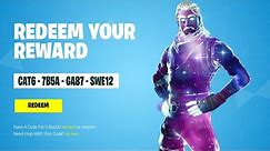 I GOT THE GALAXY SKIN CODES IN FORTNITE! FULL TUTORIAL ON HOW TO GET THE SKIN FOREVER!