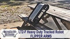 Large Tracked Robot with Flipper Arms! LT2-F by SuperDroid Robots