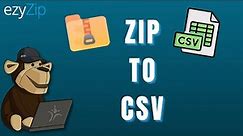 How to Convert ZIP to CSV Online (Simple Guide)