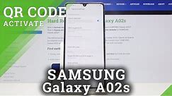 How to Activate QR Scanner in SAMSUNG Galaxy A02s – QR Codes Scanning