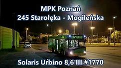 MPK Poznań - linia 245, Solaris Urbino 8,6 III #1770