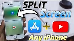 How to Enable Split Screen in iPhone || How to enable Split Screen On IPhone ios 12,13,14