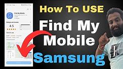 Samsung Galaxy Find My Mobile New Update 2023 , How to Use Find My Mobile on Samsung Galaxy