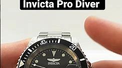 How to set the Time and Date on an Invicta Pro Diver Automatic #watchtutorial #howto