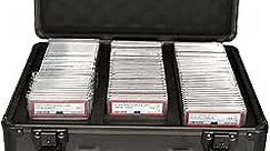 Graded Card Storage Box - Premium Sports Card Display Case for Graded Sports Cards