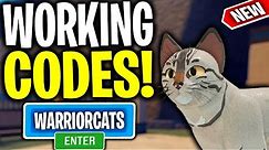 ALL *NEW* Warrior Cats Ultimate Edition Codes 2021 December | Roblox WCUE Codes December 2021