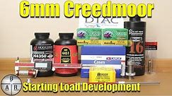 6mm creedmoor - Starting Load Development