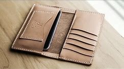 Making a Minimalist Leather iPhone Wallet