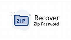 Forgot Zip Password | How to Recover Zip File Password