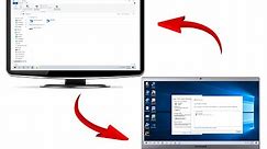 How to Connect Two Computers Via Networking & Share File, Folder & Printer Windows 10