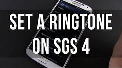 Samsung Galaxy S4: how to set up custom ringtone / notification sound