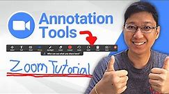 How to Enable and Use Zoom Annotation Tool [UPDATED Tutorial]