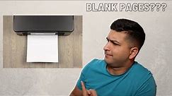 Why Is Your Printer Printing Blank Pages?