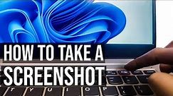 How to take a Screenshot on a Windows Laptop or PC