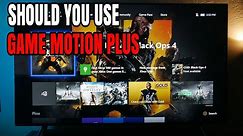 How Game Motion Plus Works on Samsung TVs