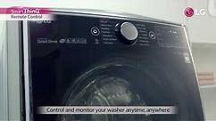LG TWINWash™ Washing Machine: USP Video / SmartThinQ