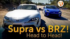 Subaru BRZ or Toyota Supra 4-Cylinder: Which Sports Car is Right for You?