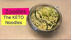 Zoodles - The Keto Noodles