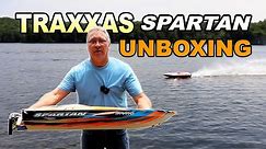 RC Boat - Traxxas Spartan unboxing and test - 6s POWER