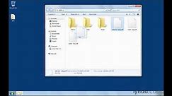 Windows Tutorial - Explaining computer files, folders, and directories