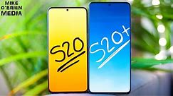 Samsung Galaxy S20 vs S20+ (COMPARING S20 vs. S20 PLUS )