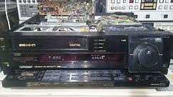 Sharp VC-D100X Digital Effect S-VHS VCR