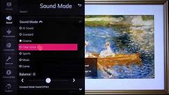 LG NanoCell TV - How to Change Sound Mode? LG 4K LED Smart TV (49NANO867NA)