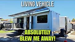 Best Built RV EVER! INSANE SOLAR and Batteries! Living Vehicle HD30 Pro
