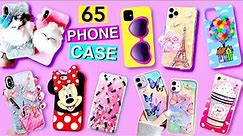 65 DIY - PHONE CASE IDEAS YOU SHOULD DEFINITELY TRY - PHONE CASE LIFE HACKS by GIRL CRAFTS