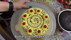 Butterscotch Cake Design | Easy Cake Decorating | नए डिजाइन का केक बड़ी आसान से बनाएं | - video Dailymotion