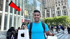 Shopping at 5th Avenue Apple Store NYC! *ICONIC*