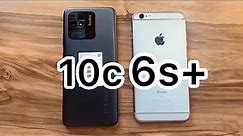 Xiaomi Redmi 10C vs iPhone 6s Plus