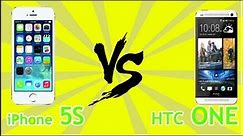 iPhone 5s vs HTC One