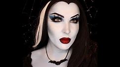 Gothic Halloween Makeup: Lily Munster