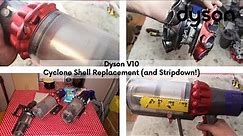Dyson V10 Cordless Vacuum Cleaner - FULL Stripdown How-To Video!