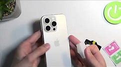 How to Put On iPhone 15 Pro Camera Protector | Step-by-Step Guide To Install Lens Tempered Glass