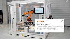 Robot programming in record time with KUKA.AppTech