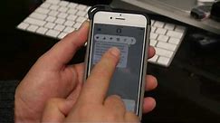 How to "like" a Text Message on iPhone