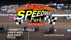 Vado Speedway Park 9/20/19 USRA B-Mods