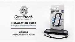 Caseproof iPhone WaterProof Case Install Guide