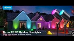 GoveeOutdoor LEDSpotlights | Customize Your Outdoor Style