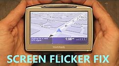 Tutorial on Screen Flicker Fix On a TomTom GO 720 730 920 930 GPS Navigation