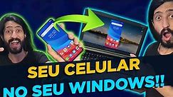 Como Vincular QUALQUER o Celular ao Windows 📲 Samsung, Xiaomi, LG, Motorola e iPhone
