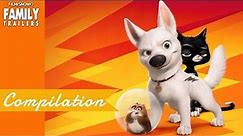 BOLT | All Clip and Trailer Compilation for Disney Family Animated Movie